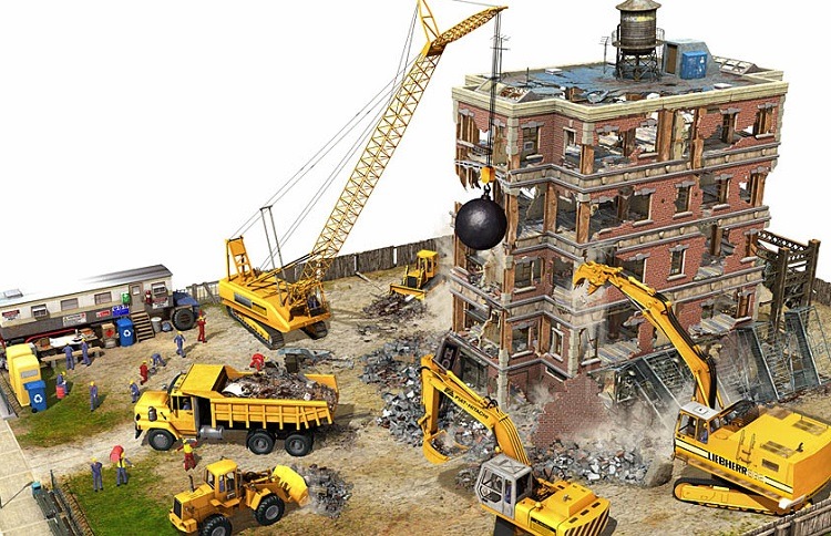 What is the step before demolition?