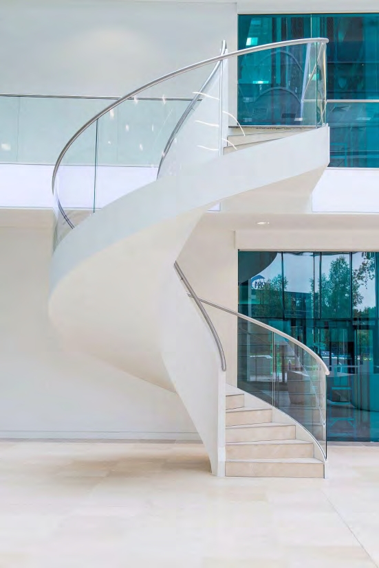 LB-SPS14 Spiral Staircase and Railing, South Africa