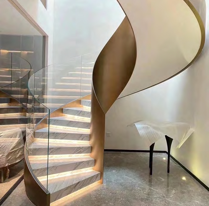 LB-SPS18 Spiral Staircase and Railing, South Africa