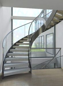 LB-SPS19 Spiral Staircase and Railing, South Africa