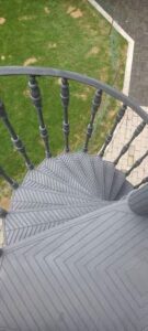 LB-SPS2 Spiral Staircase and Railing, South Africa