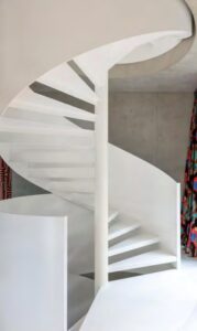 LB-SPS5 Spiral Staircase and Railing, South Africa