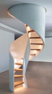 LB-SPS6 Spiral Staircase and Railing, South Africa