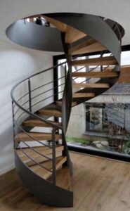LB-SPS8 Spiral Staircase and Railing, South Africa
