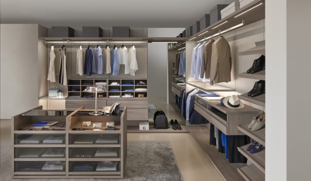 Integrated Dressing Table Wardrobe Systems