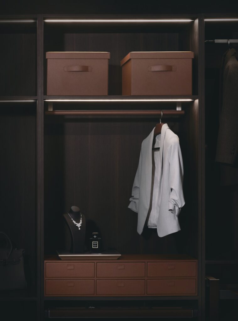 Hi Gold furniture and luxury wardrobe storage accessories