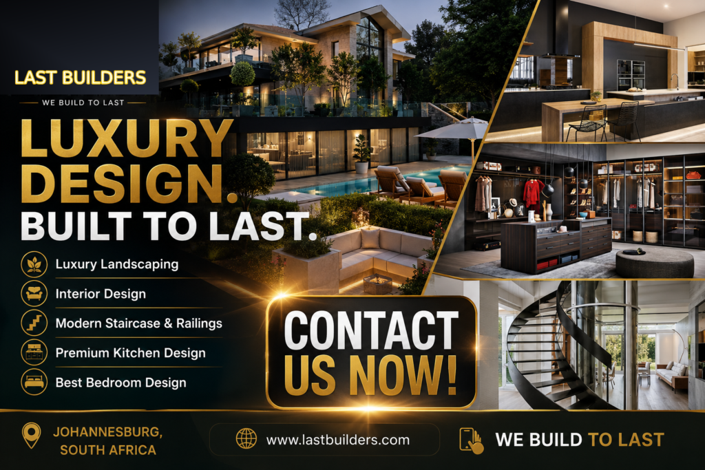 Luxury Landscaping, Premium Interior Design & Secure Home Transformations in Johannesburg: The Ultimate Guide to Building a Private Luxury Sanctuary