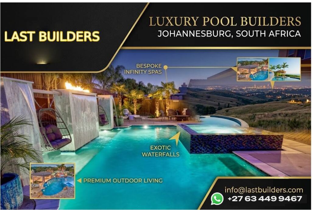 Contact Last Builders Luxury Swimming Pool Builders Johannesburg South Africa