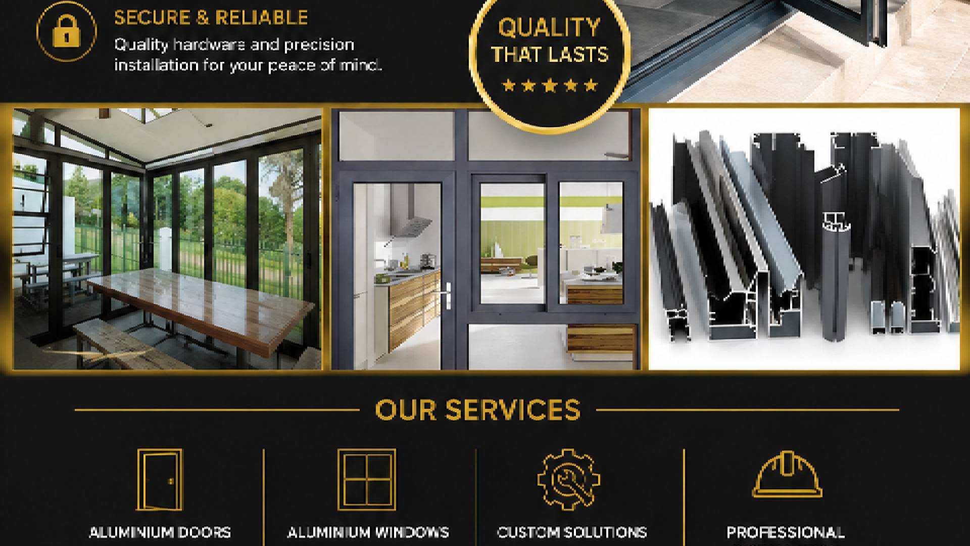 Aluminium Doors and Windows Installation and Services Johannesburg South Africa